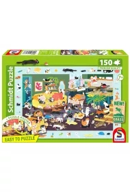 Puzzle PQ 150 Wszędzie koty G3