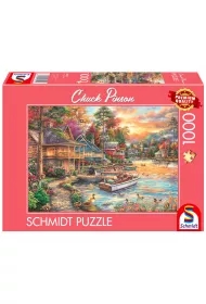 Puzzle PQ 1000 Chuck Pinson Domek na wakacje G3