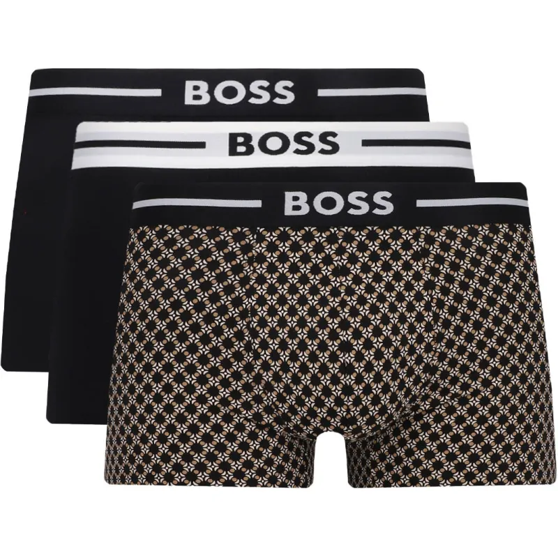 BOSS BLACK Bokserki 3-pack Bold Des