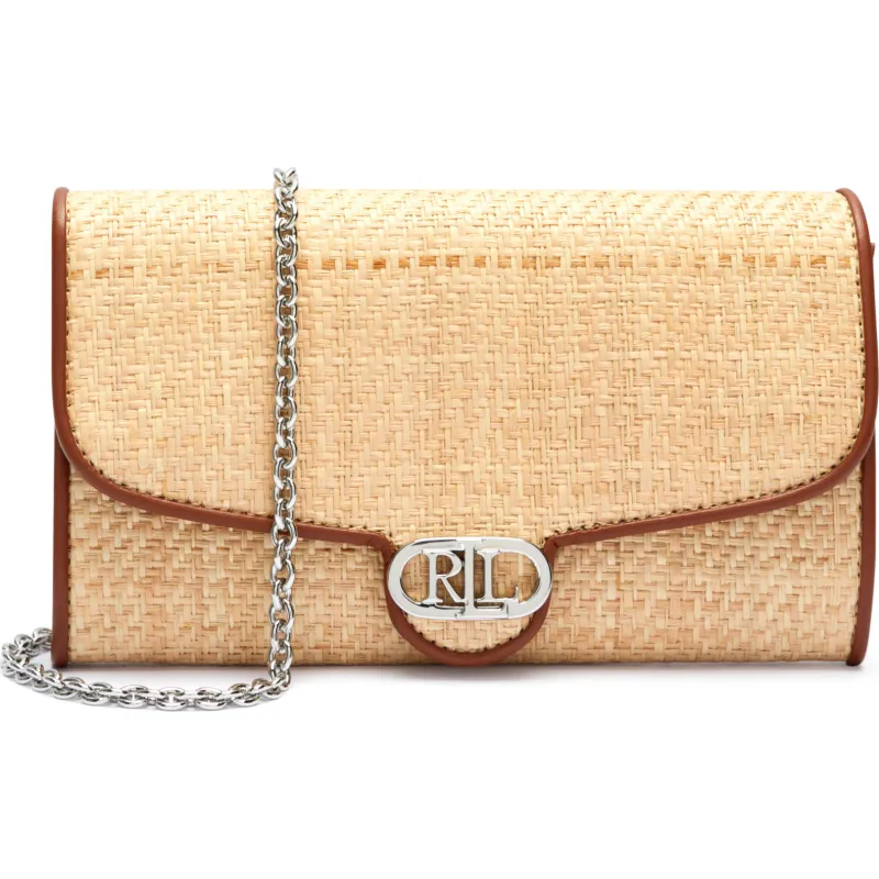 LAUREN RALPH LAUREN Kopertówka ADAIR 20 | z dodatkiem skóry