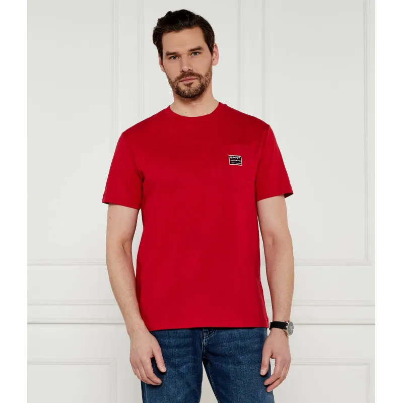 Gant T-shirt POCKET CONTRAST | Regular Fit