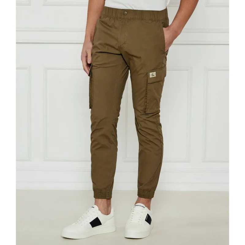 Calvin Klein Jeans Spodnie cargo ATMOSPHERE | Skinny fit