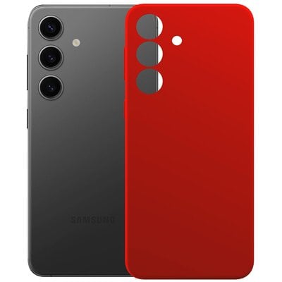 Etui 3MK Silicone Guardx MagCase do Samsung Galaxy S24 Czerwony