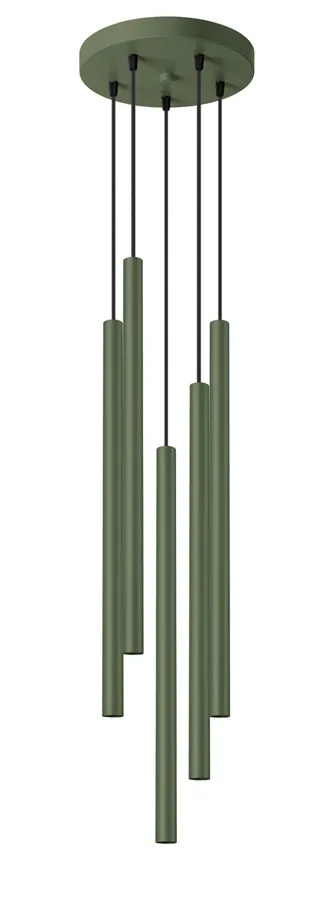 Zielona stylowa lampa wisząca M088 D5-F30
