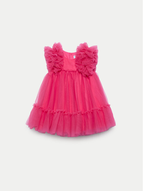Abel & Lula Sukienka elegancka 5029 Czerwony Regular Fit