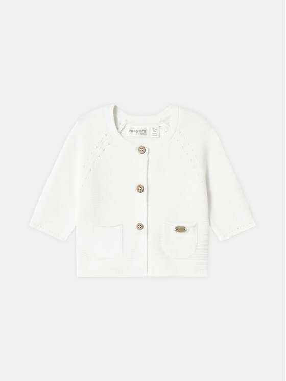 Mayoral Kardigan 1307 Écru Regular Fit
