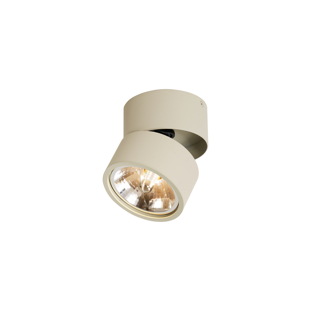 QAZQA Moderne plafondspot beige G9 rond draai- en kantelbaar - Go Nine
