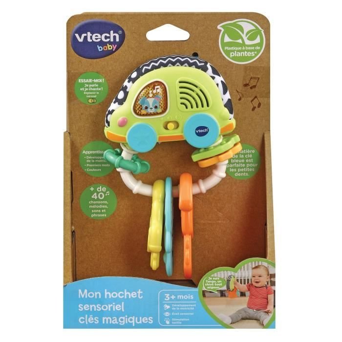 Grzechotka sensoryczna Vtech Baby Magic Keys z bioplastiku
