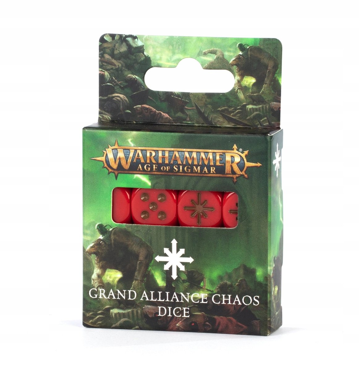 Warhammer Age Of Sigmar Grand Alliance Chaos Dice Zestaw Kości