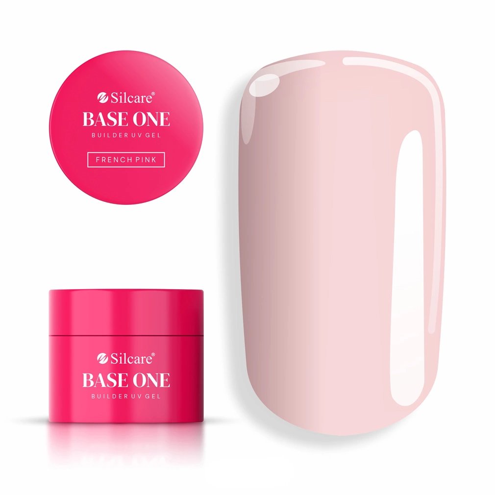 Żel Budujący Base One French Pink 100g Żel do Paznokci Samopoziomujący