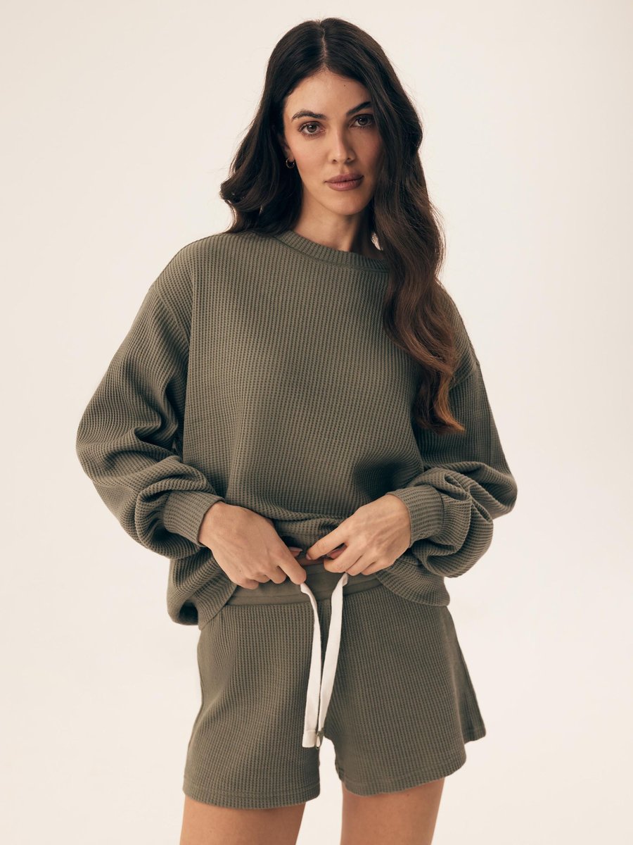 Komplet damski Rumi Esotiq khaki M