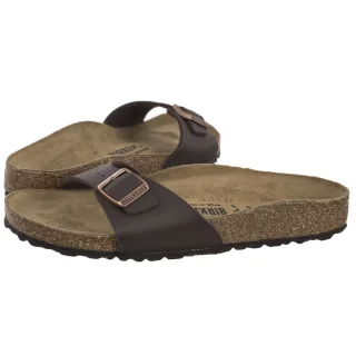 Klapki Madrid Dark Brown 0040393 (BK24-e) Birkenstock