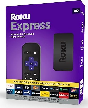 Smart Tv Odtwarzacz Roku Express Odtwarzacz Multimediów Youtube Hd Klon Lcd