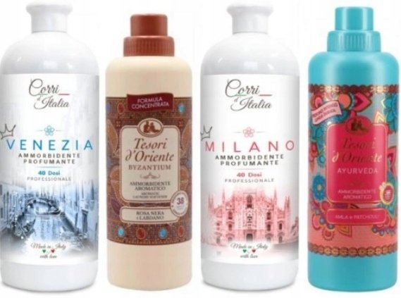 Zestaw WYJĄTKOWYCH płynów do płukania Corri i Tesori VzBMA
