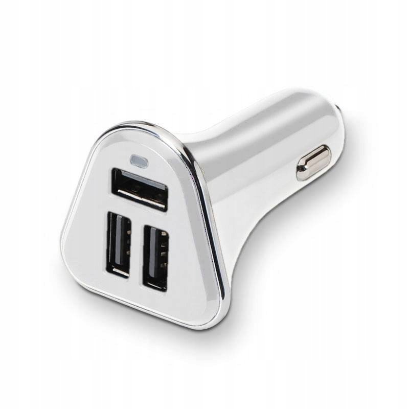 SUPER SZYBKA Ładowarka samochodowa 3x USB 5.2A do ciężarówek