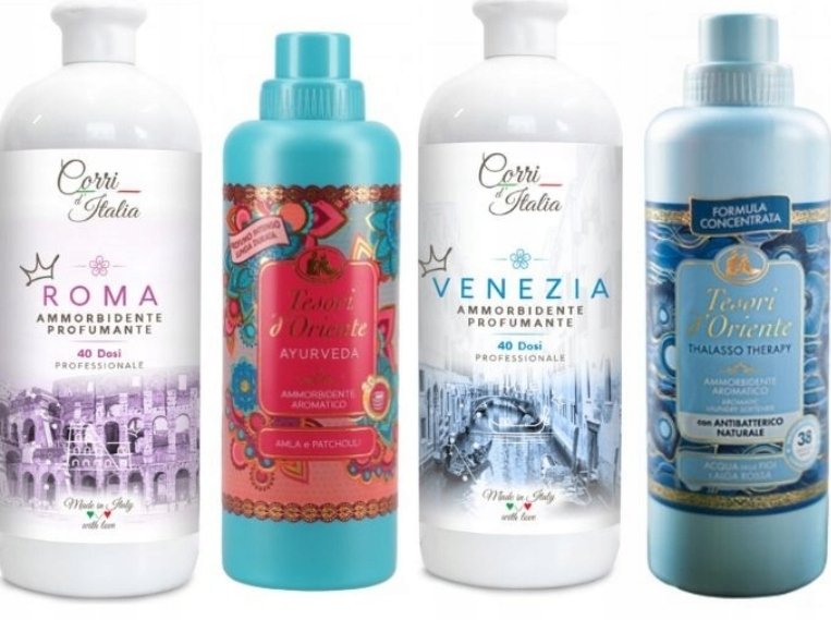 Zestaw WYJĄTKOWYCH płynów do płukania Corri i Tesori RAVzT