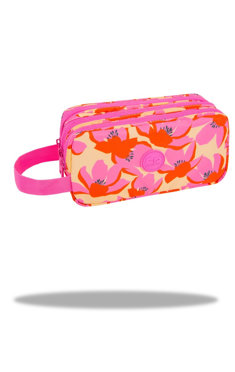 PATIO, saszetka potrójna z rączką coolpack primus l flores rosa