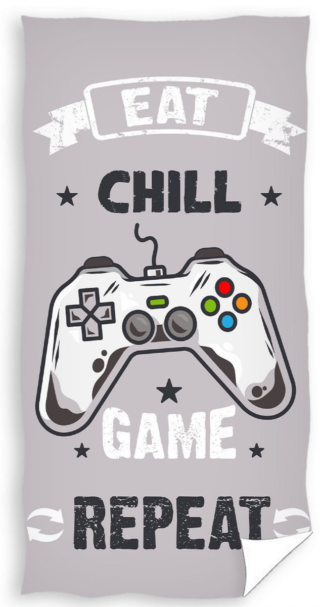 Ręcznik Kąpielowy 90x180 Gamer dla Gracza na plażę