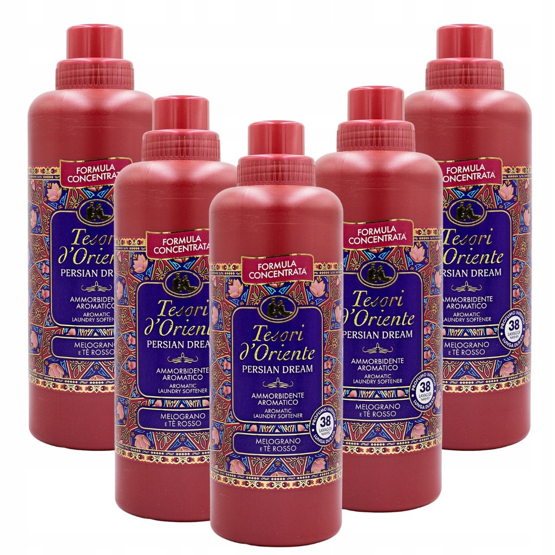 Tesori d`Oriente zestaw 5 x płyn do płukania PERSIAN DREAM 760 ml