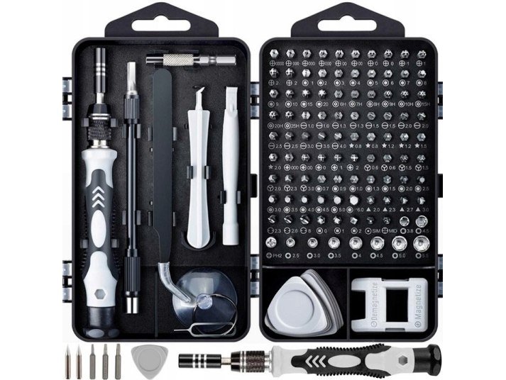 Zestaw Śrubokrętów Precyzyjnych Wkrętaki Torx Bity Bitów Uniwersalny 115W1