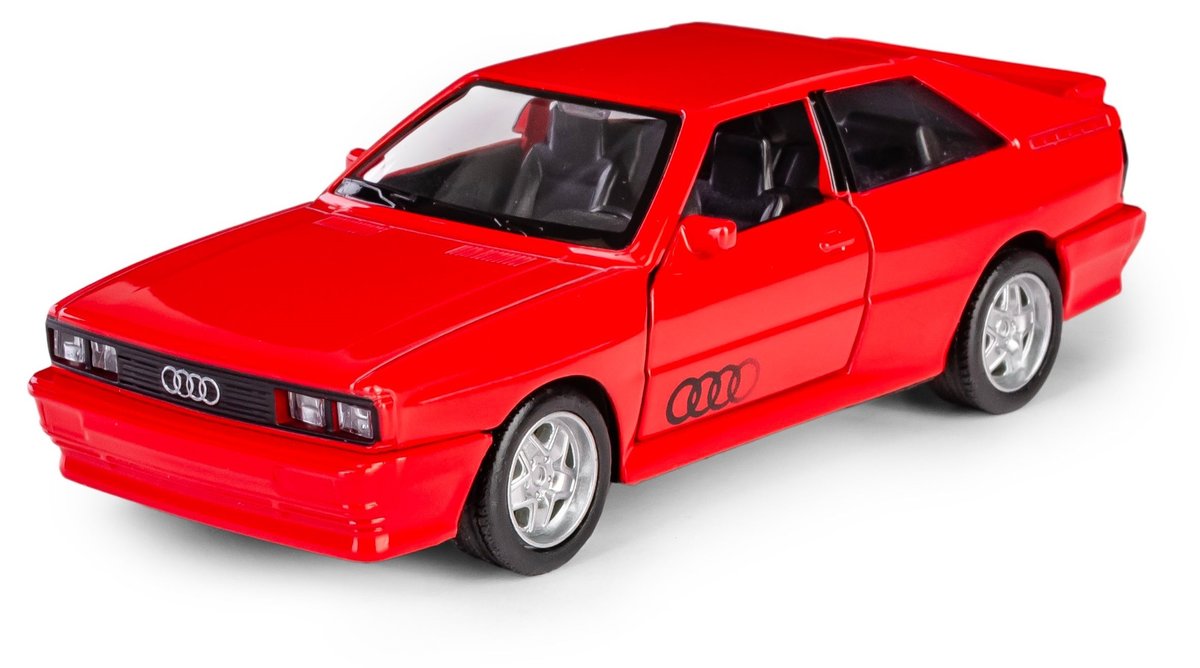 RMZ City 1980 AUDI QUATTRO CZERWONY 12cm