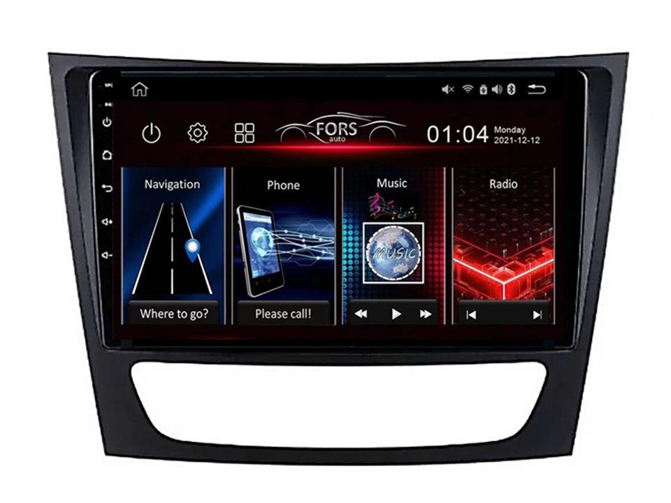 Radio Android FS1-Lite Benz E-Class (W211), CLS-Class (C219) 2001-2009
