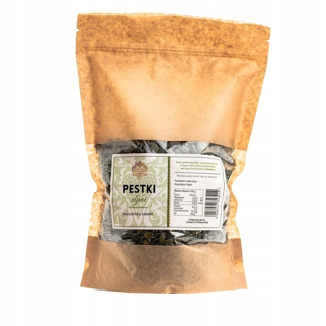 Pestki z dyni łuskane 1 kg doypack
