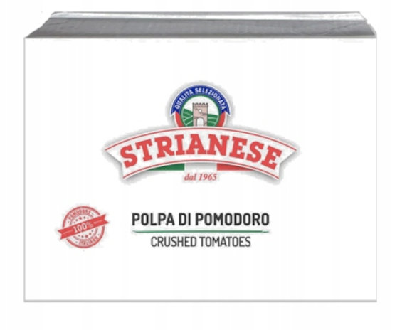 Strianese Polpa Box 10kg pulpa pomidorowa włoska w worku