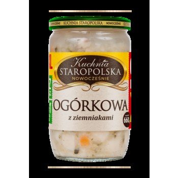 Kuchnia Staropolska Ogórkowa z ziemniakami 660g