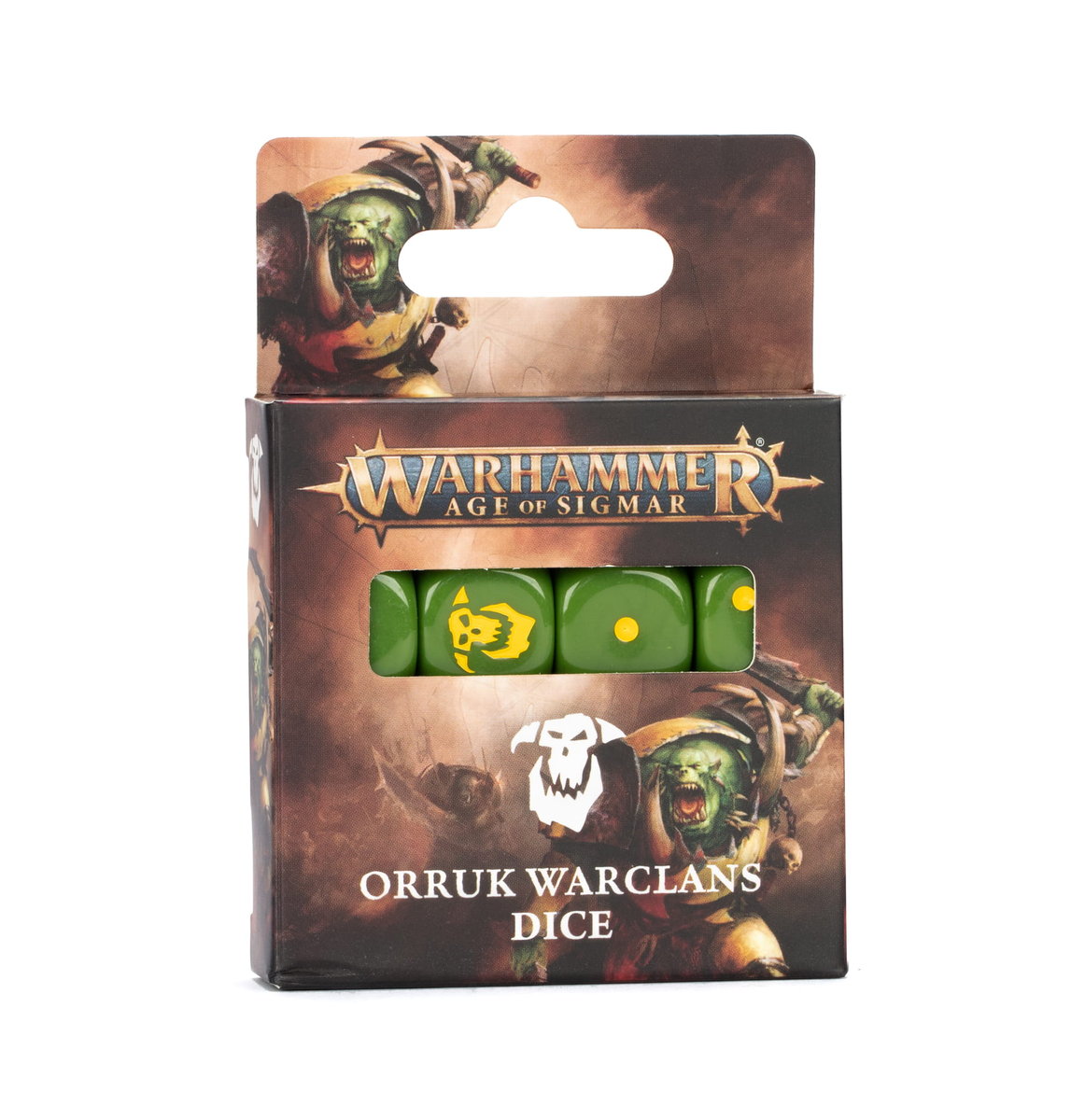 Warhammer Age Of Sigmar Orruk Warclans Dice Zestaw kości