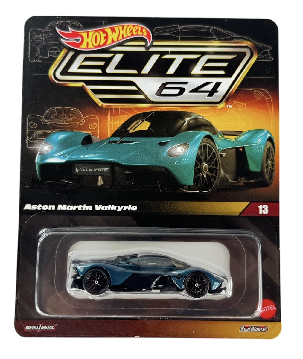 Hot Wheels Elite 64 Aston Martin Valkyrie Hwr91