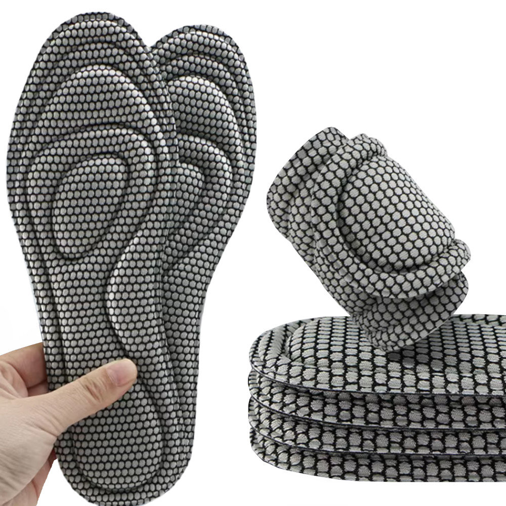 WKŁADKI DO BUTÓW SPORTOWYCH LEKKIE PIANKOWE AMORTYZUJĄCE PRZECIWPOTNE 45-46