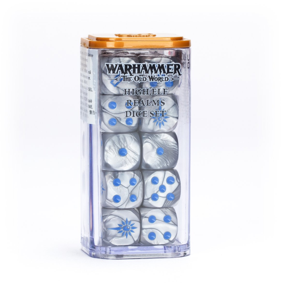 Warhammer The Old World High Elf Realms Dice Zestaw kości