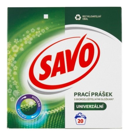 Savo, Uniwersalny proszek do prania, 1.4 kg