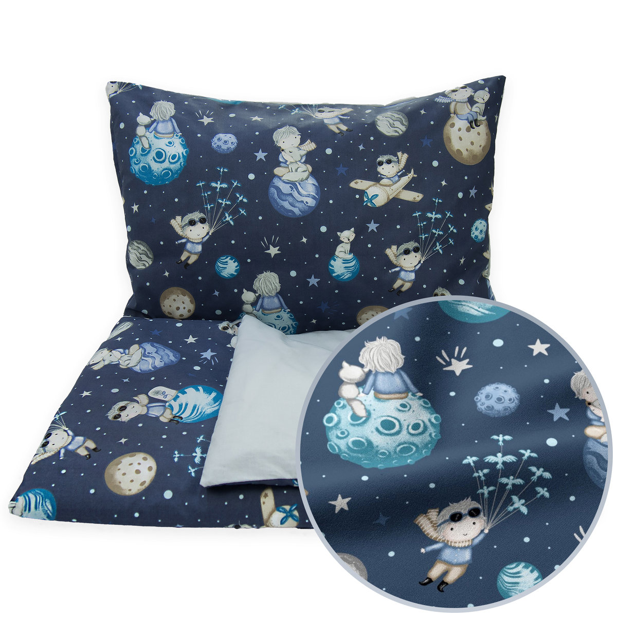 POŚCIEL 160x200 DZIECIĘCA 2EL + POSZEWKA 70X80 DO ŁÓŻKA MŁODZIEŻOWA Kerstin