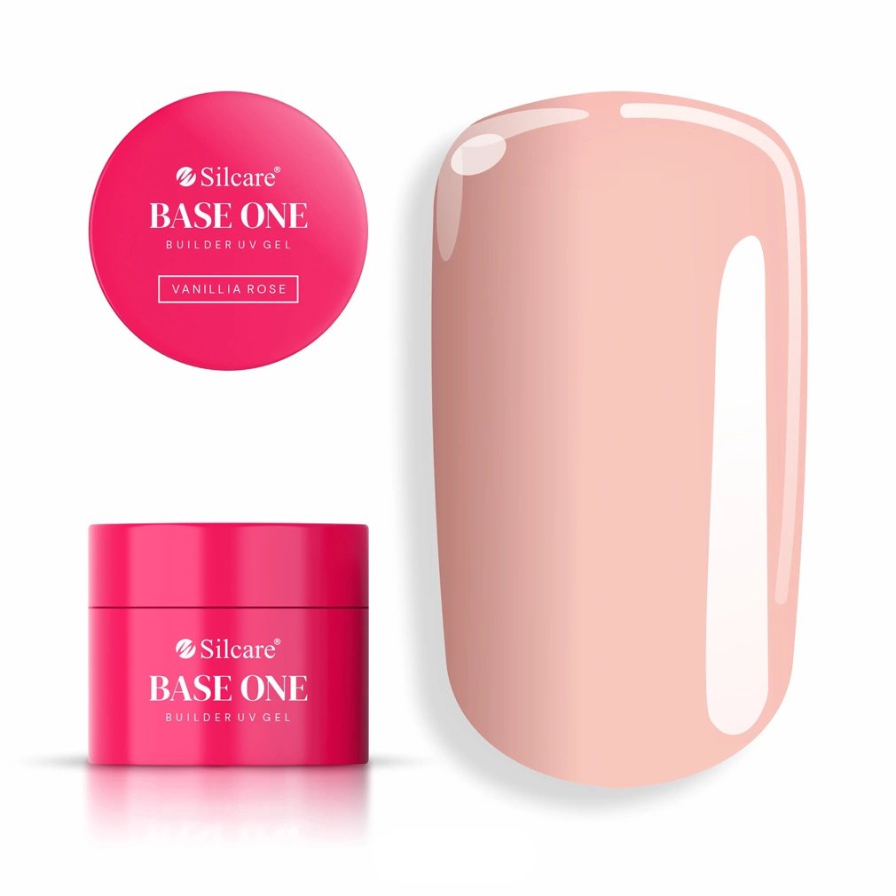 Żel Budujący Base One Vanillia Rose 50g Żel do Paznokci Samopoziomujący