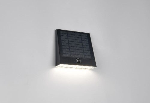 Alvorada Hybrid kinkiet zewnętrzny solarny 1xLED/6W/IP44 czarny R23326102