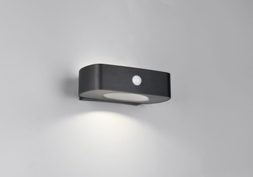 Bilbao Hybrid kinkiet zewnętrzny solarny 1xLED/6W/IP44 czarny R23336202