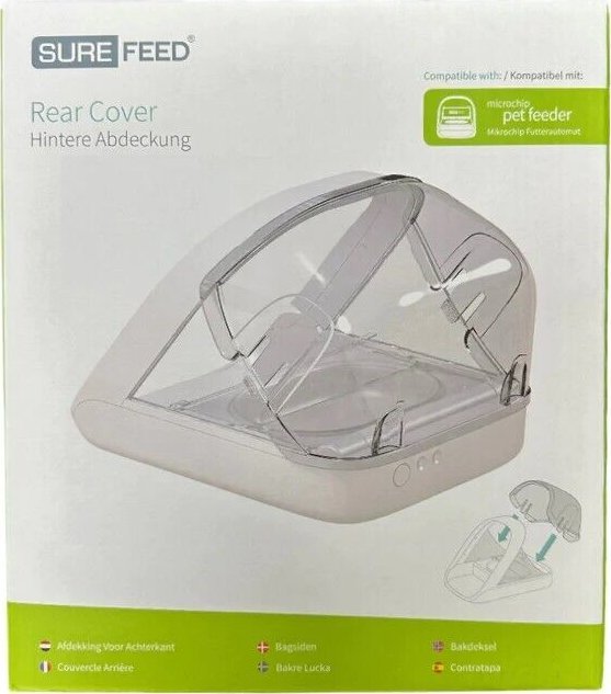 Trixie Sure Petcare Microchip Pet Feeder Rear Cover