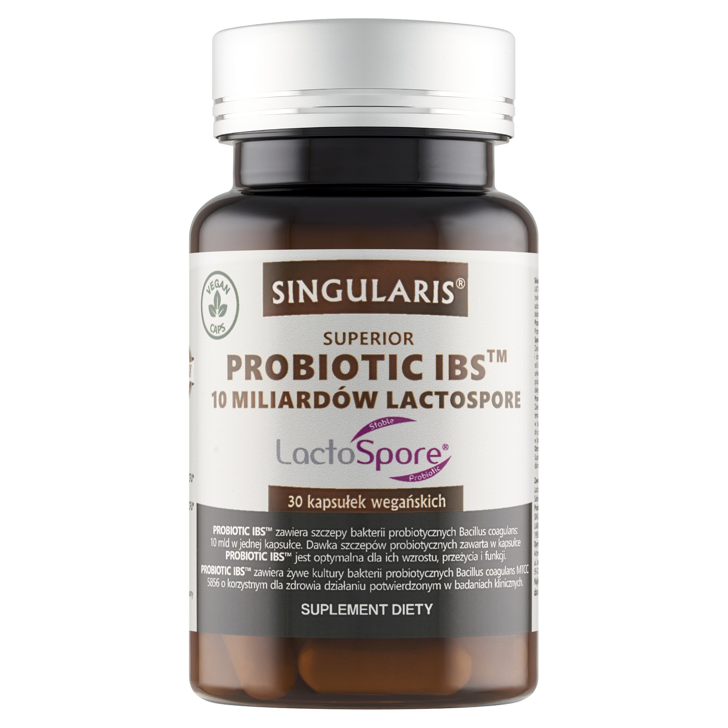 SINGULARIS Singularis Probiotic IBS 10 mld x 30 kaps |  OD 149 PLN!