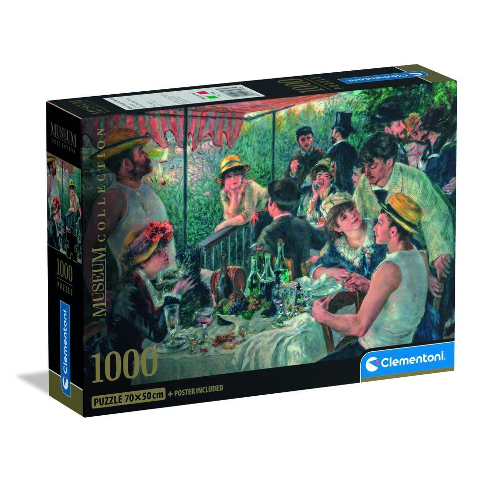 Puzzle 1000 elementów. Compact Museum Renoir, Luncheon of the Boating Party