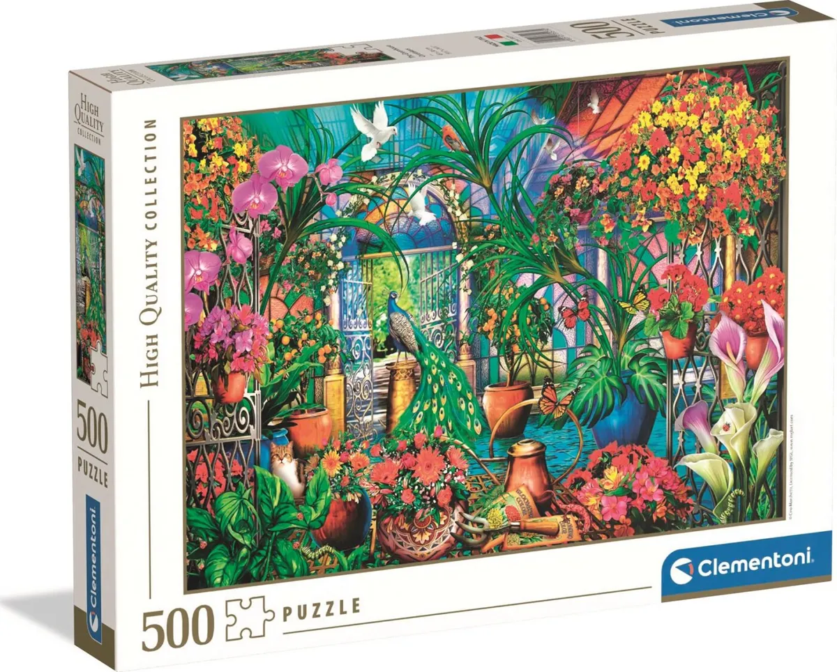 Puzzle 500 elementów. HQ The Greenhouse Caretakers