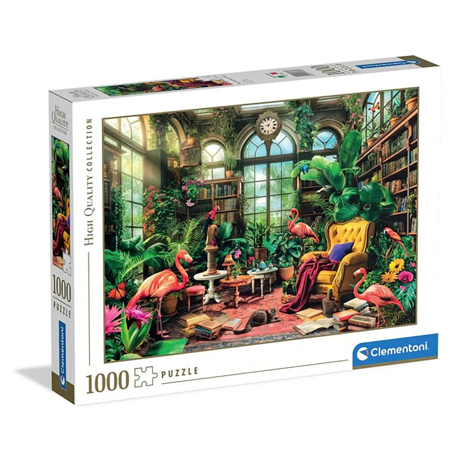 Puzzle 1000 elementów. HQ The Greenhouse Library