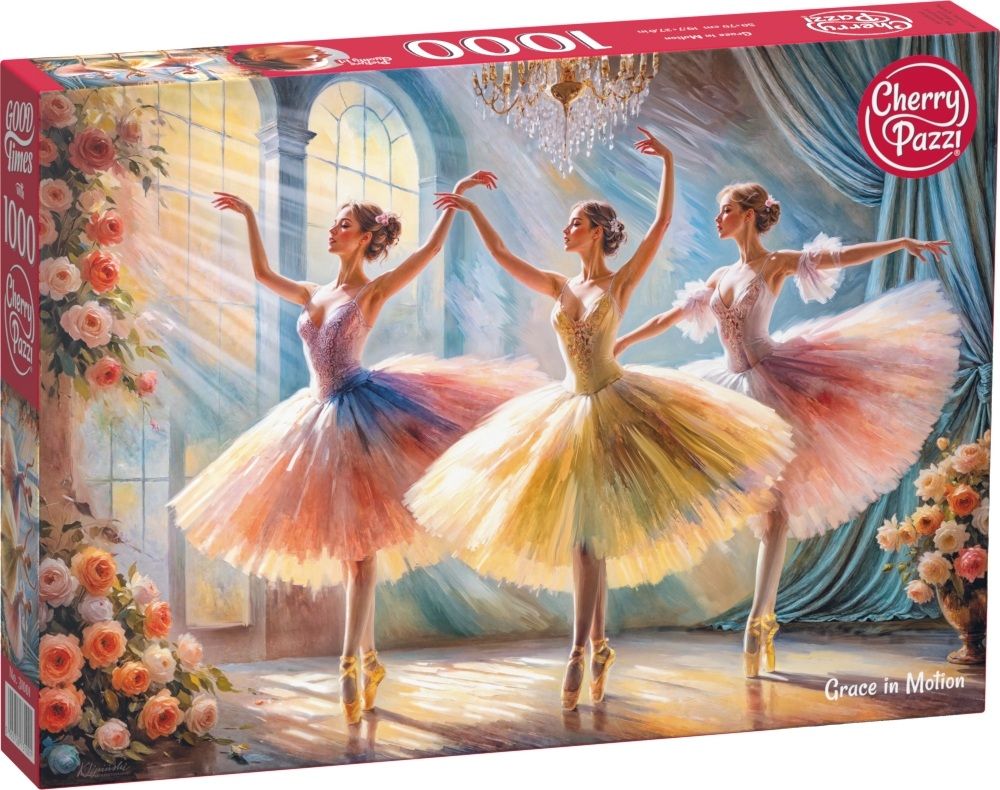 Puzzle 1000 elementów. CherryPazzi Grace in Motion