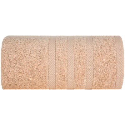 Ręcznik Milo (10) Jasnopomarańczowy 100 x 150 cm