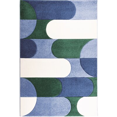 Dywan MULTIDECOR Bond bloki 80 x 150 cm Wielokolorowy