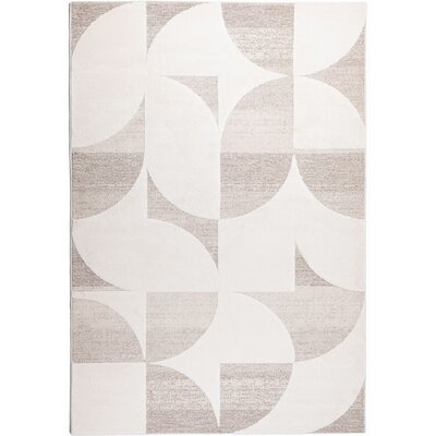 Dywan wewnętrzny MULTIDECOR Elio Geometryczny 508411 200 x 290 cm Szaro-kremowy