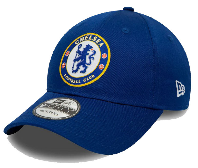 Czapka z daszkiem męska NEW ERA Chelsea FC 9FORTY niebieska