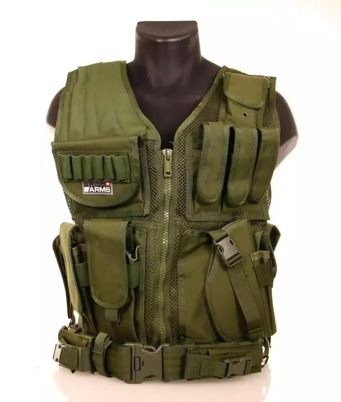 Kamizelka taktyczna Swiss Arms BT-4 Olive Drab