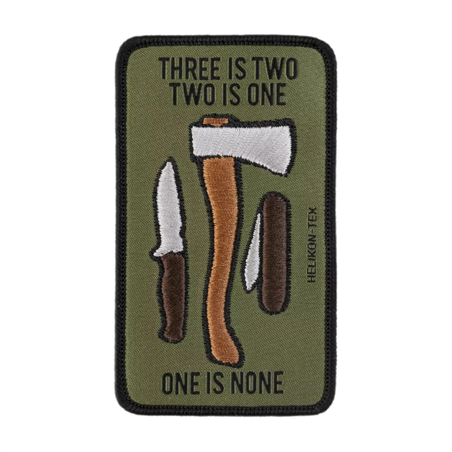 Emblemat Helikon-Tex One is none Patch - Zielony
